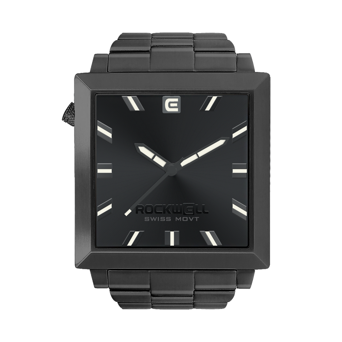 40mm2 (Phantom Black) Watch - 2nd Gen 40mm squared phantom case and dial.