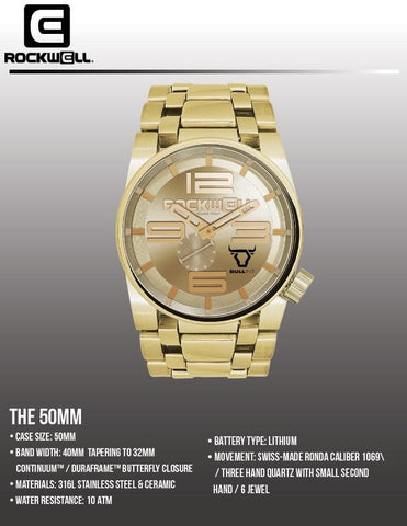 Custom Watches for Bull Fit