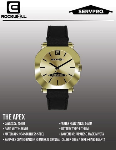 Custom Watches for SERVPRO®