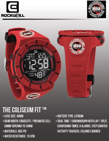 Custom Watches for the World Strength Games