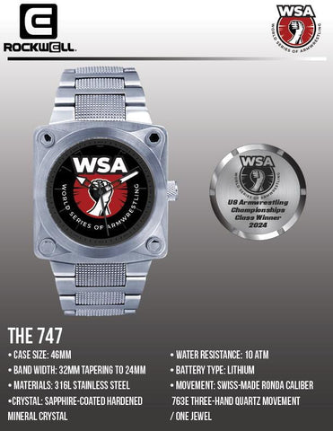 Custom Watches for World Series of Armwrestling