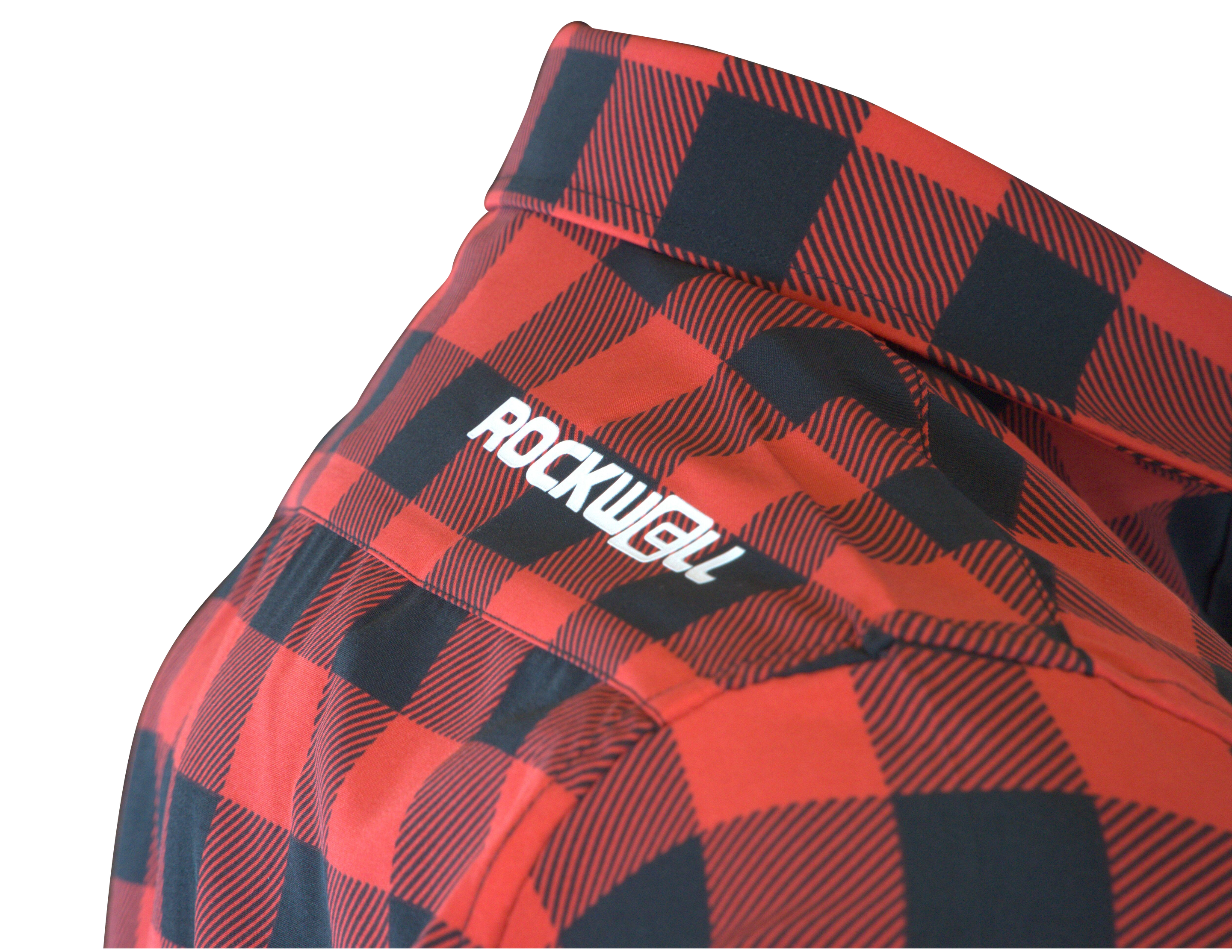 The Titan - Black/Red Plaid Long Sleeve