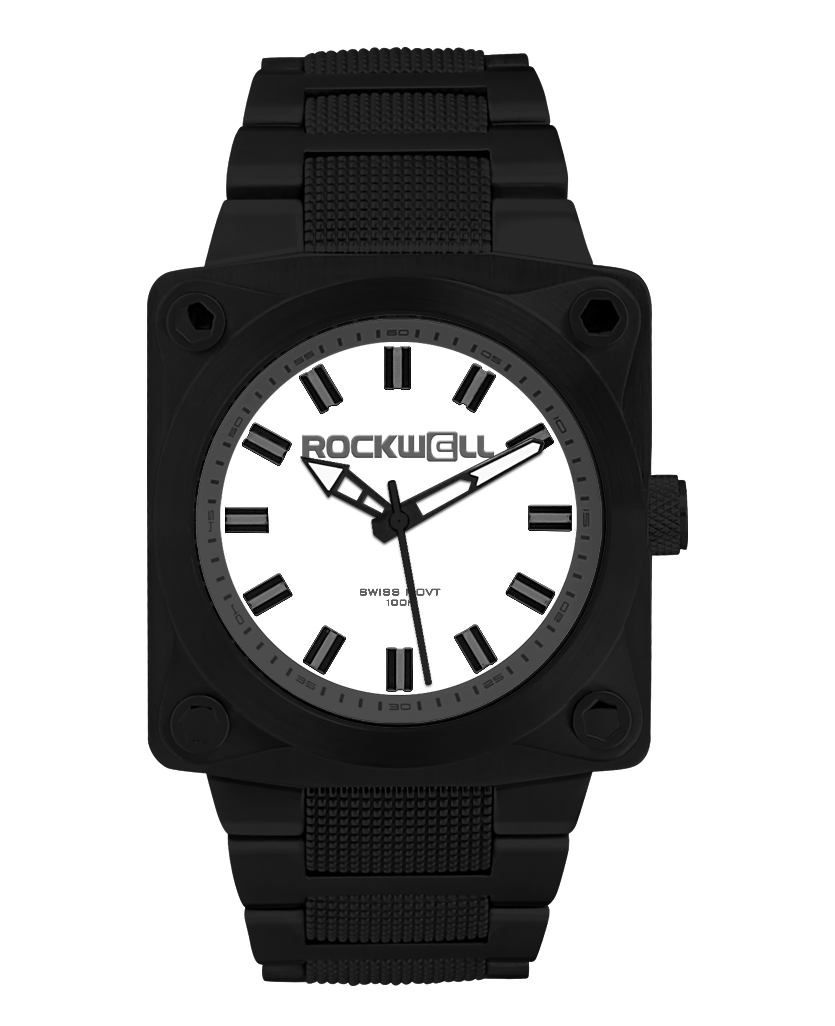 747 (Black/White) Watch