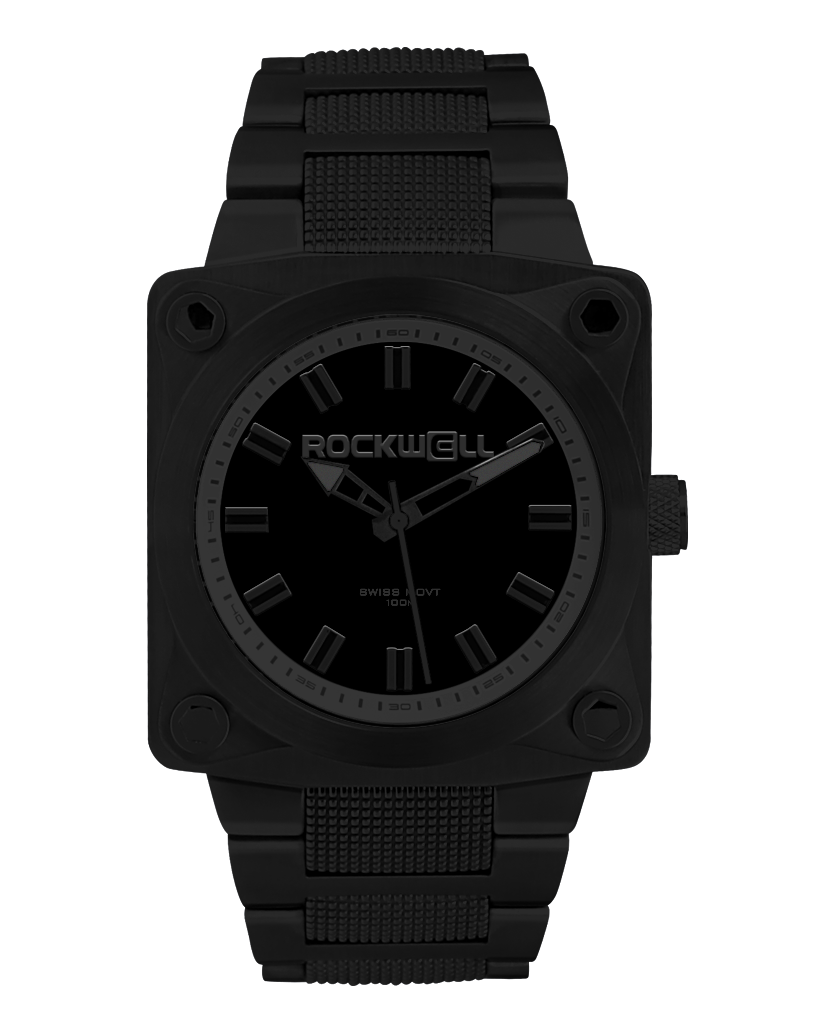 747 Phantom Black Luxury Men's Watch by Rockwell Time 747 Phantom Black Luxury Men's Watch by Rockwell Time