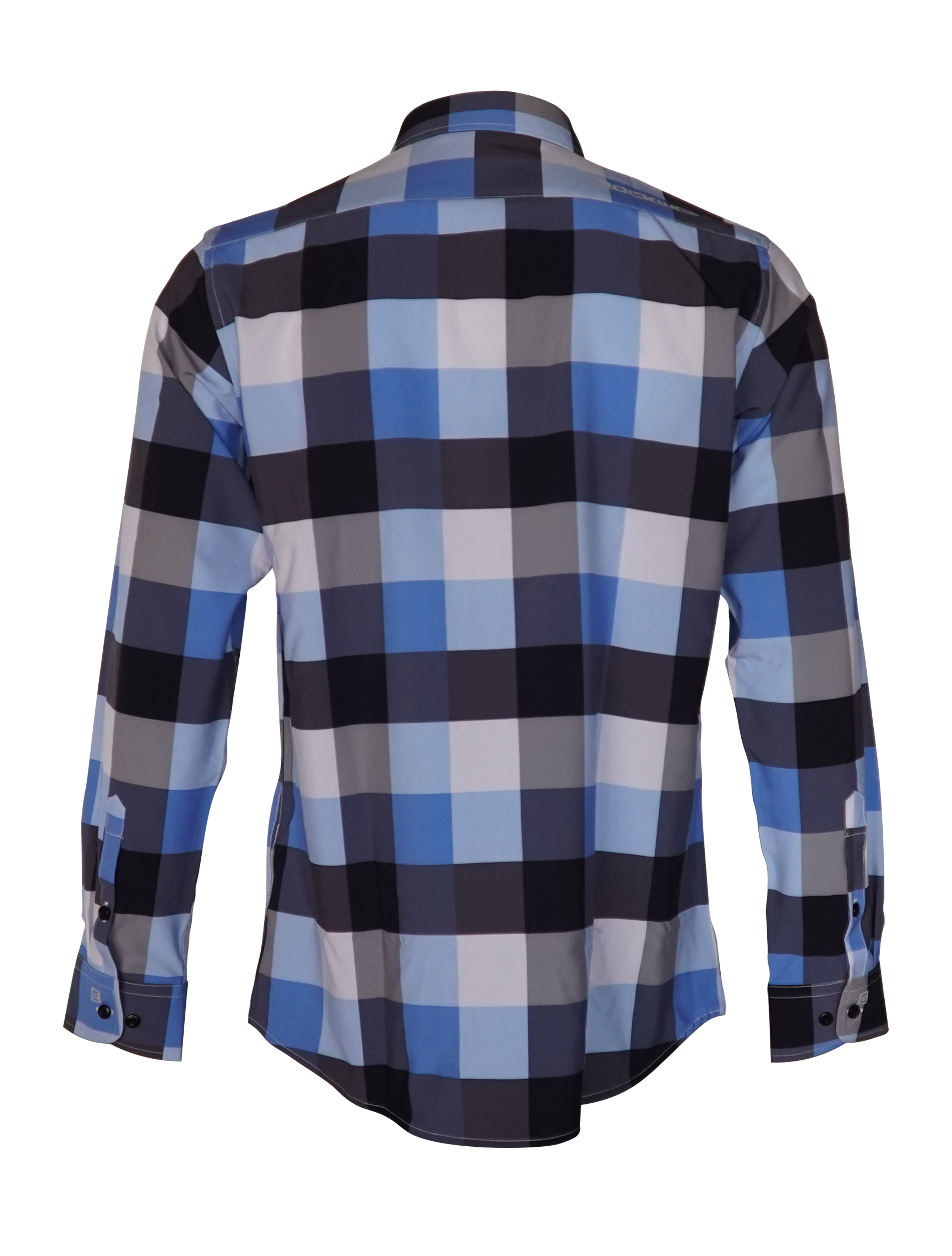 The Titan - Blue Pattern Long Sleeve