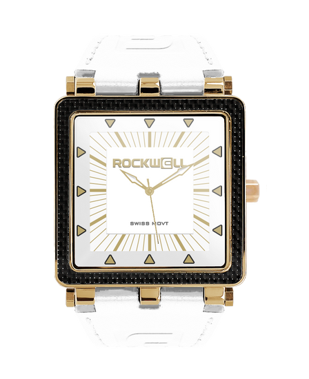 CF Leather (Rose Gold/White) Watch CF Leather (Rose Gold/White) Watch