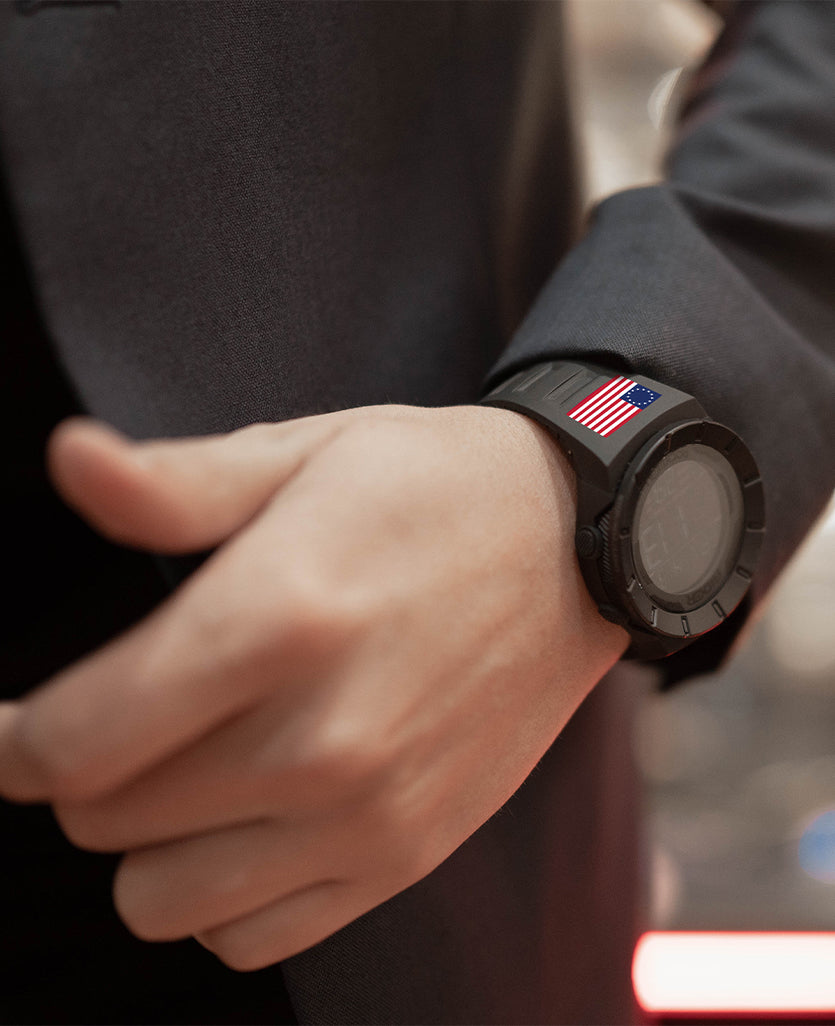 Coliseum Fit™ Betsy Ross Edition (Phantom Black) Watch Coliseum Fit™ Betsy Ross Edition (Phantom Black)