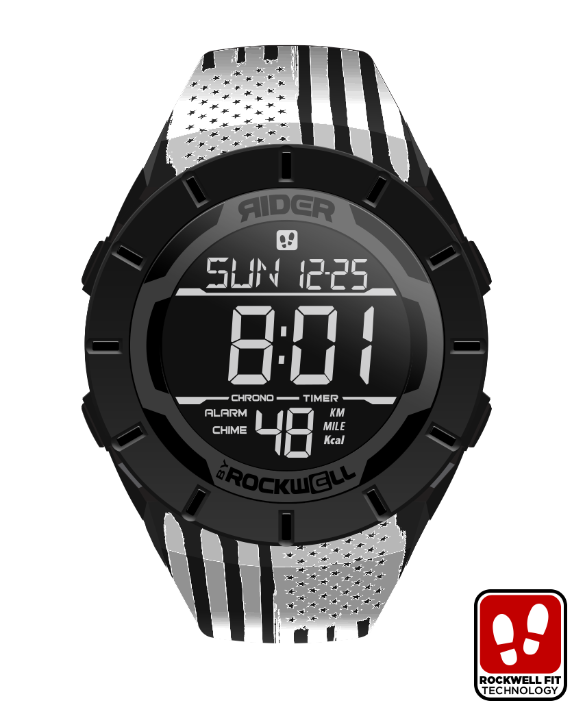 Coliseum Fit™ Assault - White Edition (Phantom Black) Watch Coliseum Fit™ Assault - White Edition (Phantom Black)
