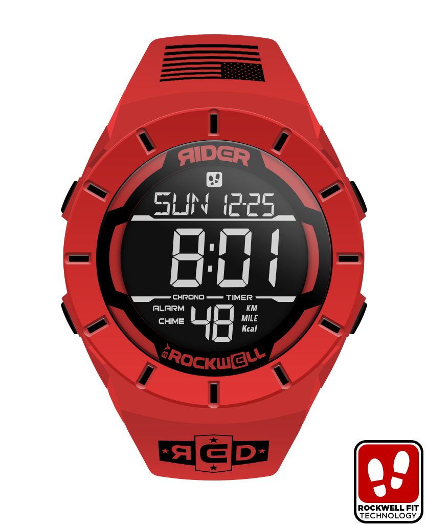 Coliseum Fit™ R.E.D. Edition (Red/Black) Watch Coliseum Fit™ R.E.D. Edition (Red/Black) Watch