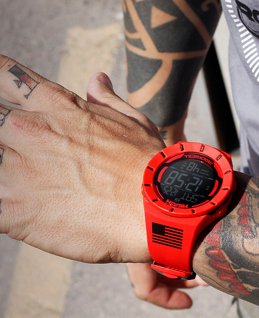 Coliseum Fit™ R.E.D. Edition (Red/Black) Watch