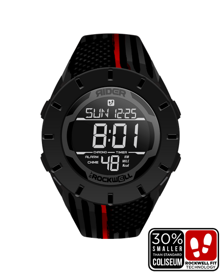 Coliseum Fit™ Forum - Firefighter Assault Edition (Phantom Black) Watch Coliseum Fit™ Forum - Firefighter Assault Edition (Phantom Black) Watch
