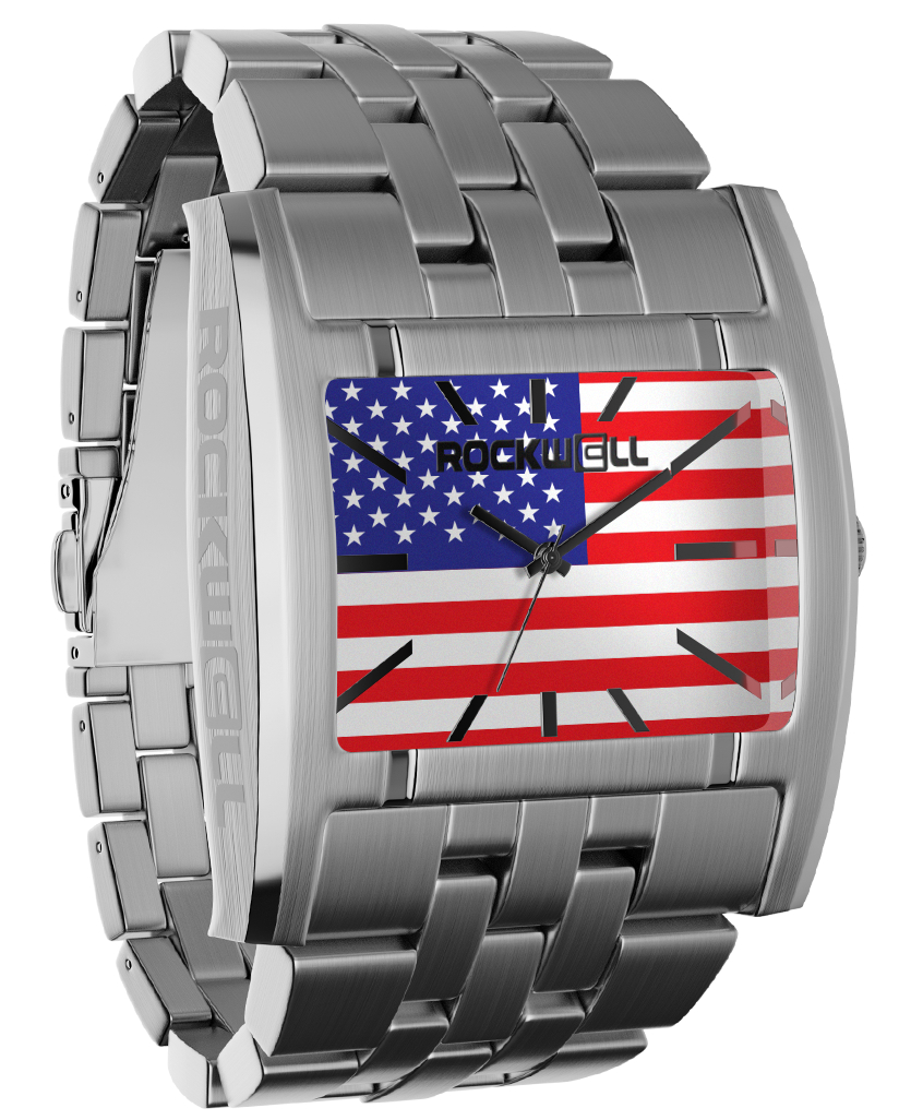 Apostle Freedom Edition (Silver) Watch silver freedom american flag edition apostle analog watch