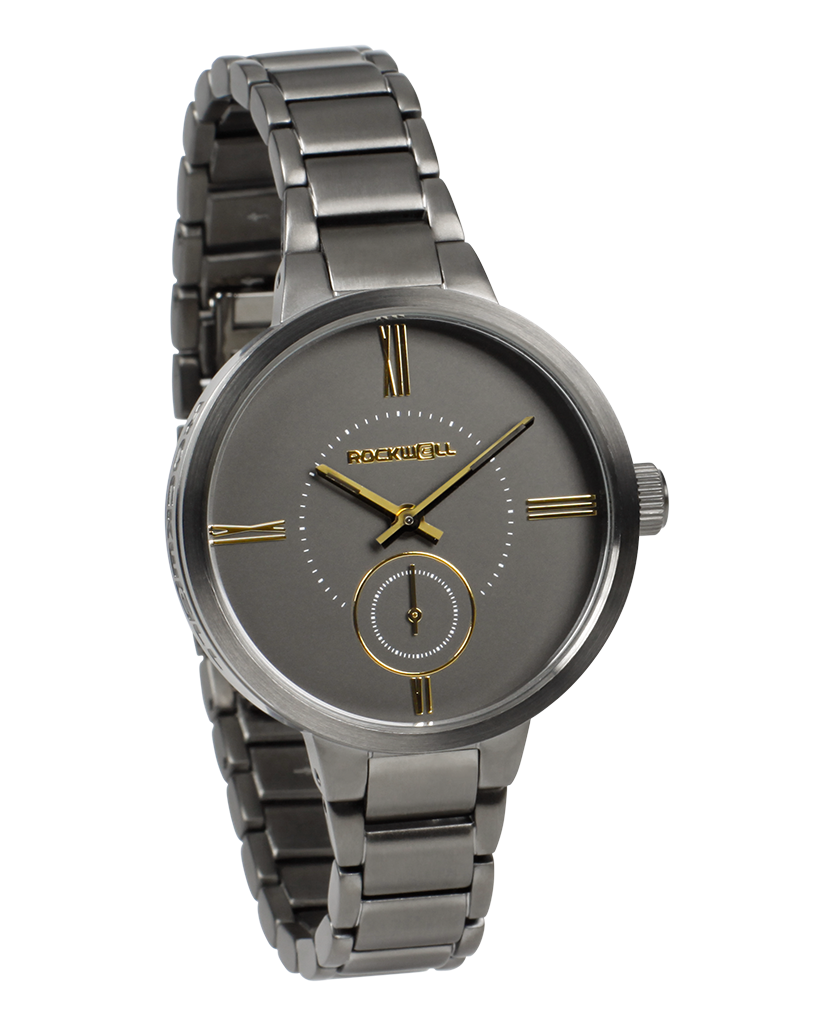 Kennedy (Gunmetal/Gold) Watch Kennedy Gunmetal/Gold - Watch