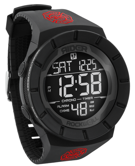 Coliseum Fit™ Firefighter - Maltese Cross Edition (Phantom Black) Watch Coliseum Fit™ Firefighter - Maltese Cross Edition (Phantom Black) Watch