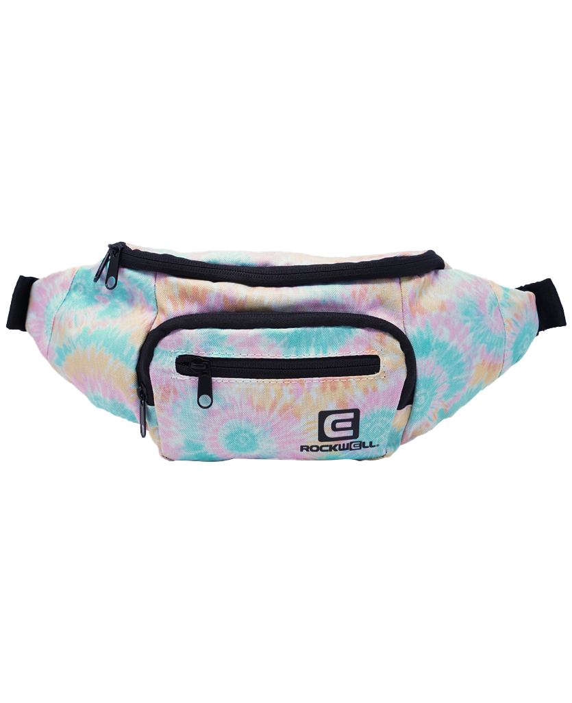 Pastel Tie Dye Fanny Pack by Rockwell Time