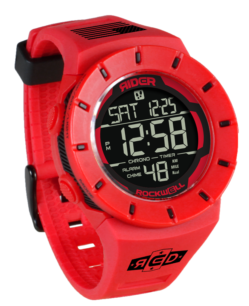 Coliseum Fit™ Forum - R.E.D. Edition (Red/Black) Watch red and black coliseum remember everyone deployed forum edition watch