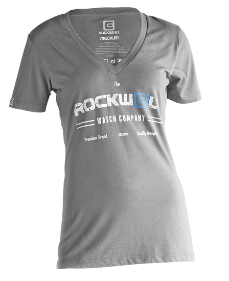 Women's Watch Co V-Neck Grey Women's Watch Co V-Neck Grey