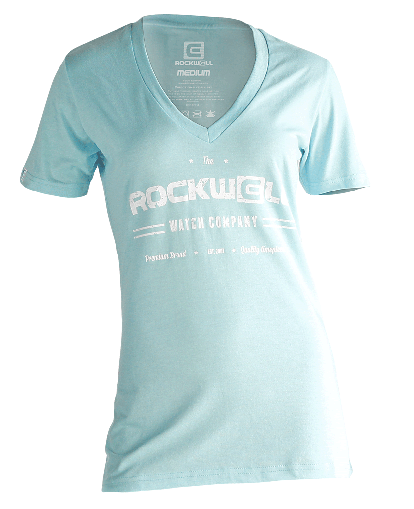 Women's Watch Co V-Neck Turquoise Women's Watch Co V-Neck Turquoise