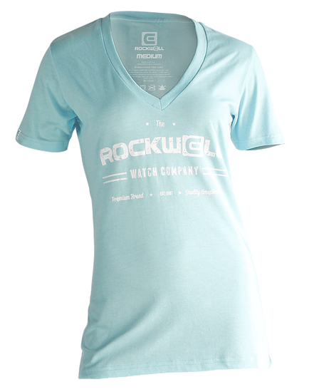 Women's Watch Co V-Neck Turquoise Women's Watch Co V-Neck Turquoise