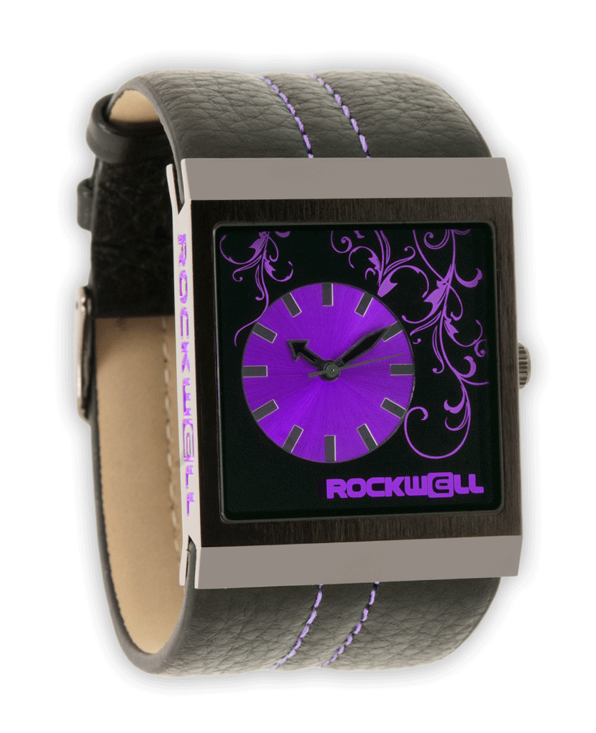 Mercedes (Black/Purple) Watch