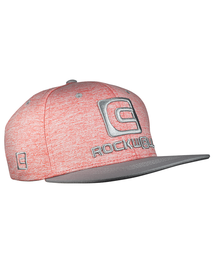 OG Snapback Hat pink/gray rockwell snapback hat