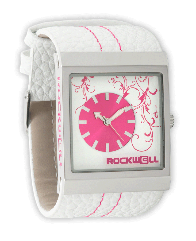 Mercedes (White/Pink) Watch