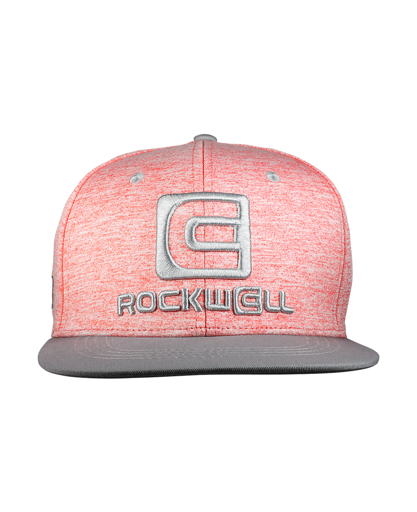OG Snapback Hat pink/gray rockwell snapback hat