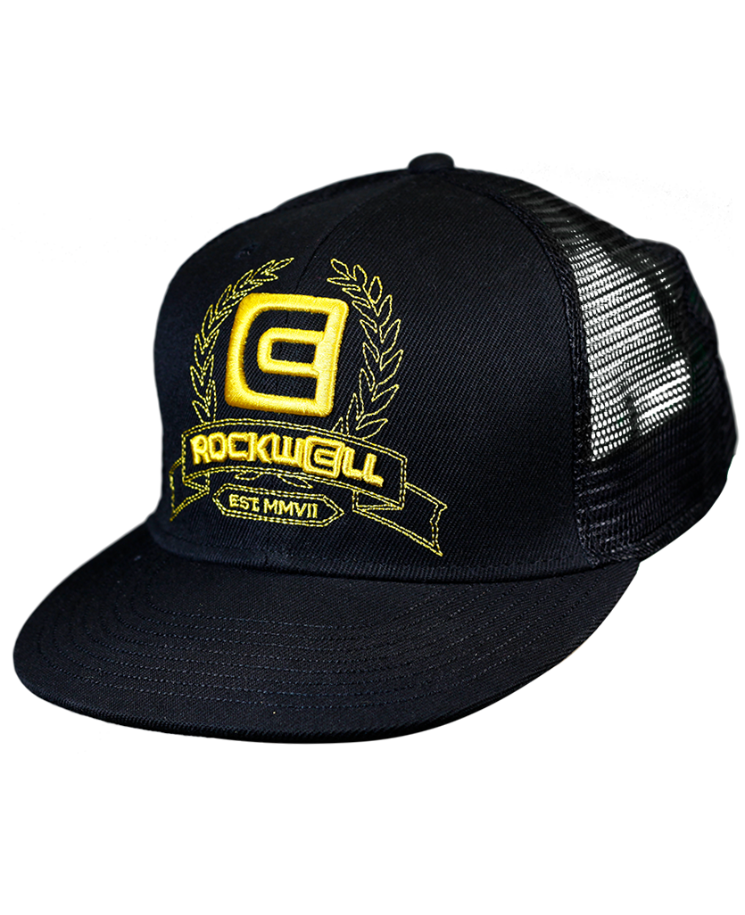 Roman Trucker Snapback Men's Hat by Rockwell Time