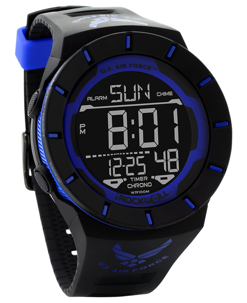 Coliseum Air Force Edition (Black/Blue) Watch