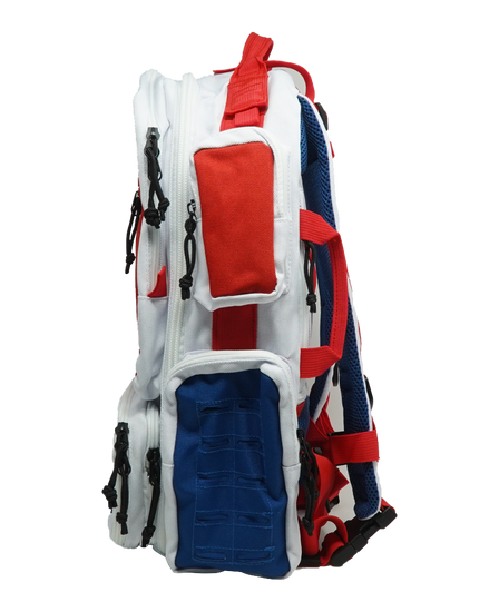 Ruck - 26 Liter Deluxe Backpack (Red White & Blue) Ruck - 26 Liter Deluxe Backpack (Red White & Blue)