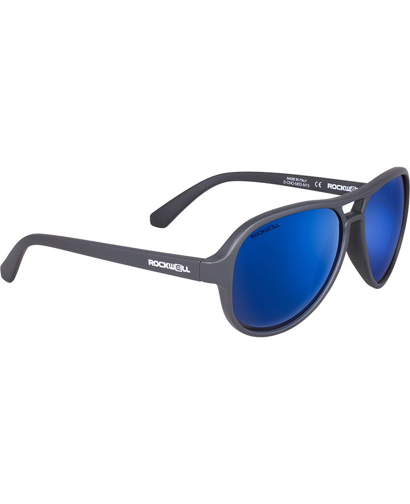 Casino (Matte Gray/Flash Blue)