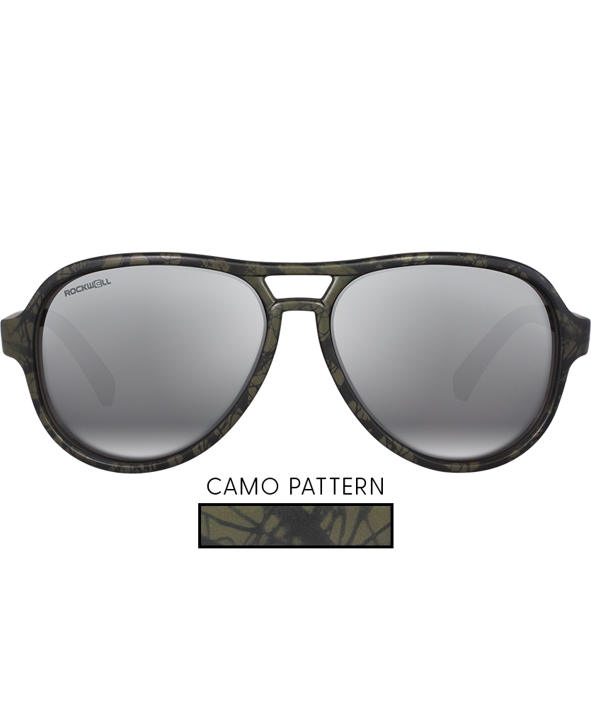 Casino (Matte Camo/Flash Silver)