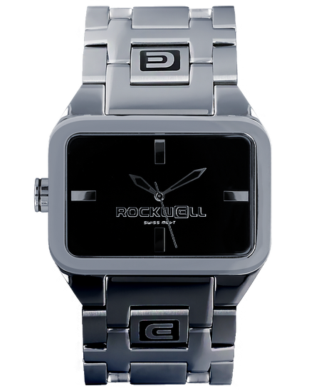 Duel Time (Silver/Black) Watch Duel Time (Silver/Black) Watch