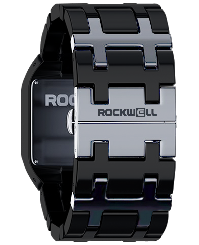 Duel Time (Silver/White/Black) Watch silver white black duel time analog watch