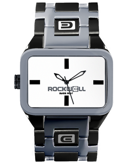 Duel Time (Silver/White/Black) Watch Duel Time (Silver/White/Black) Watch