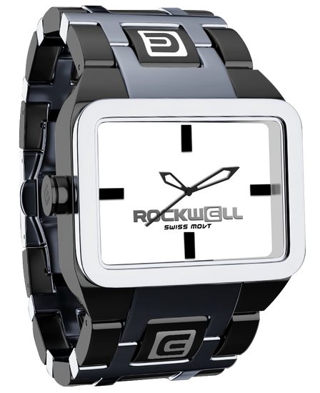 Duel Time (Silver/White/Black) Watch Duel Time (Silver/White/Black) Watch
