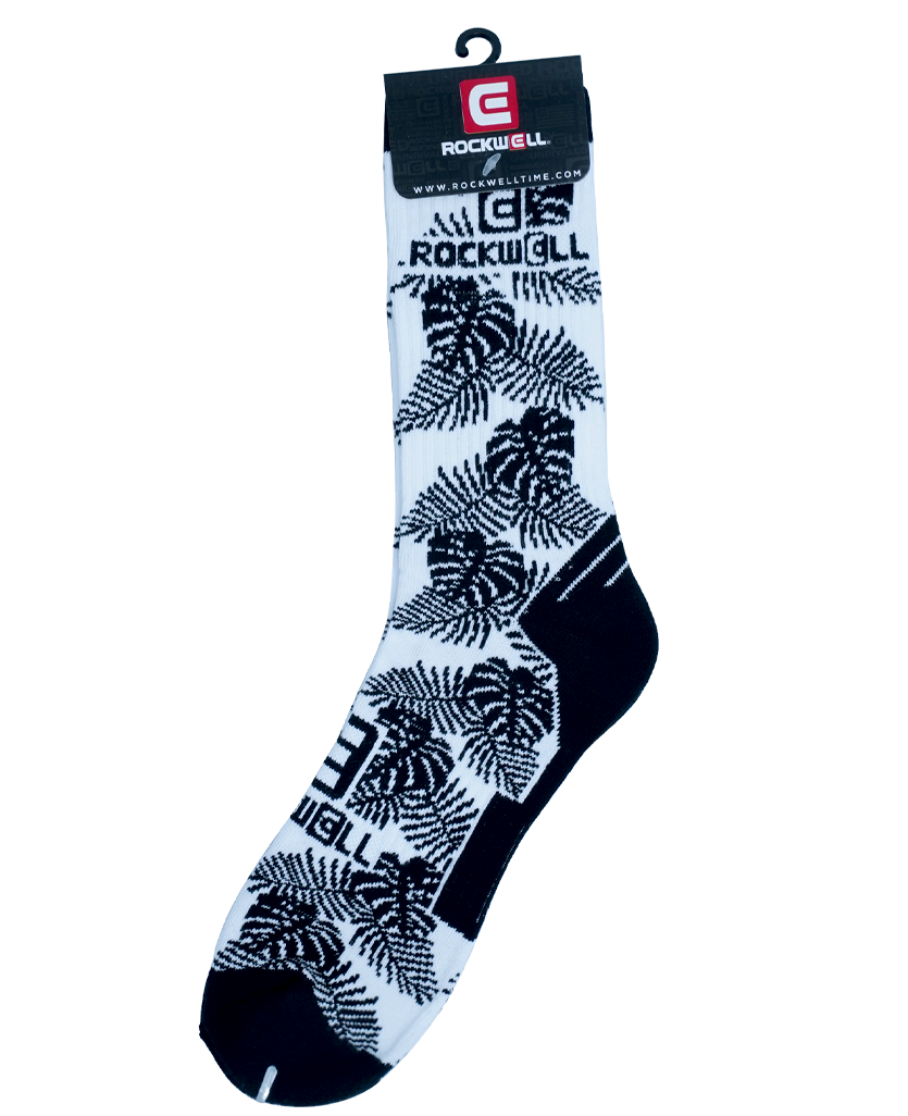 Tropic Pattern Rockwell Socks