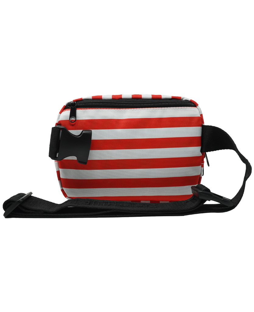 Mini Fanny Pack (USA Flag) back of USA Flag mini fanny pack