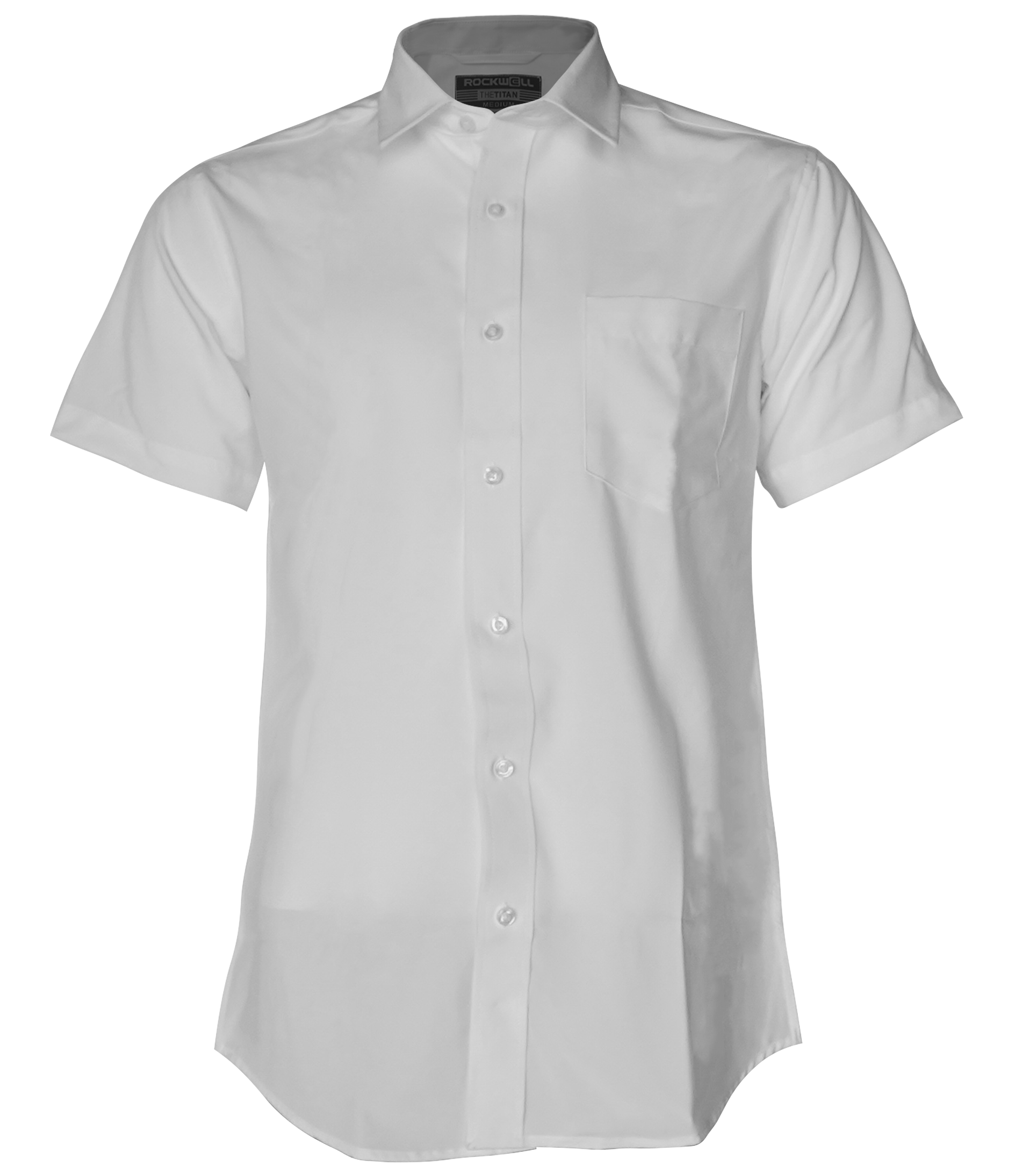 The Titan - White Short Sleeve