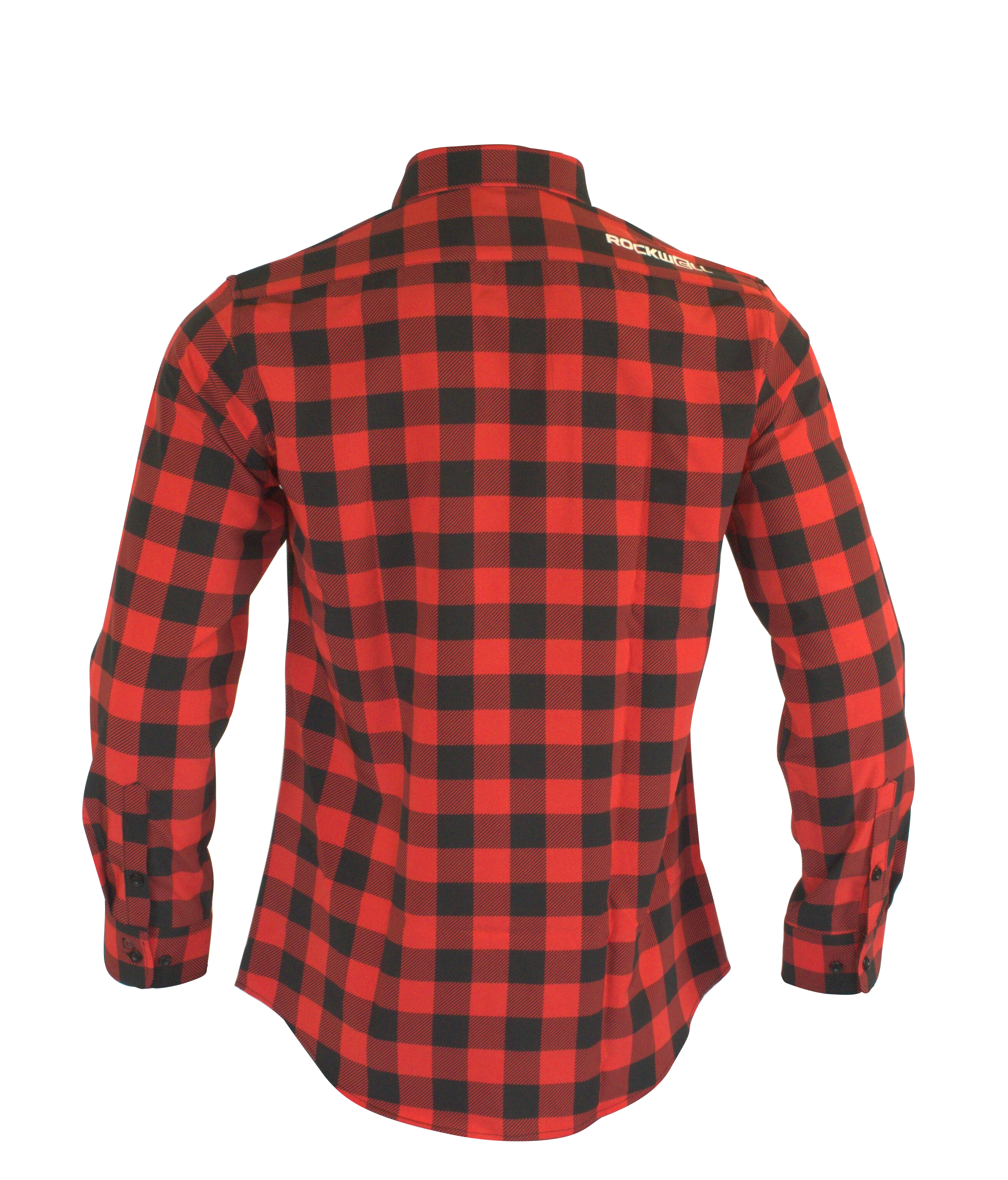 The Titan - Black/Red Plaid Long Sleeve