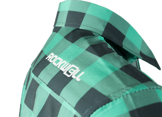 The Titan - Black/Green Plaid Long Sleeve The Titan - Black/Green Plaid Long Sleeve