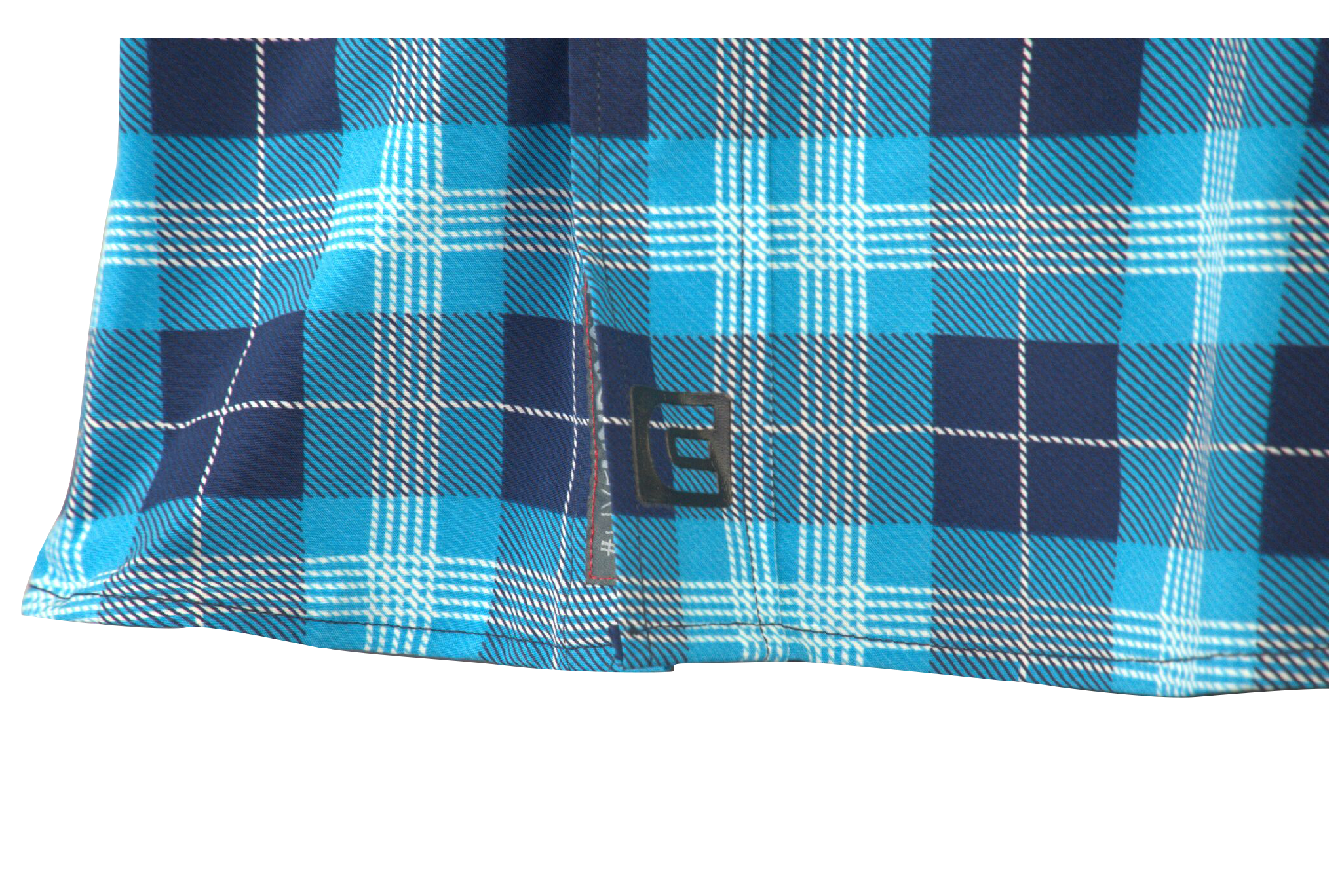 The Titan - Blue Plaid Long Sleeve