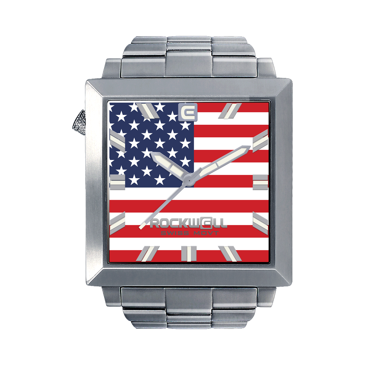 50mm2 Freedom Edition (Silver) Watch - 2nd Gen by Rockwell Time