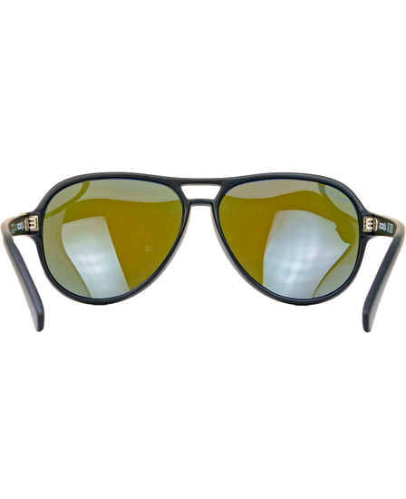 Casino (Black/Blue Mirror Polarized Lens)