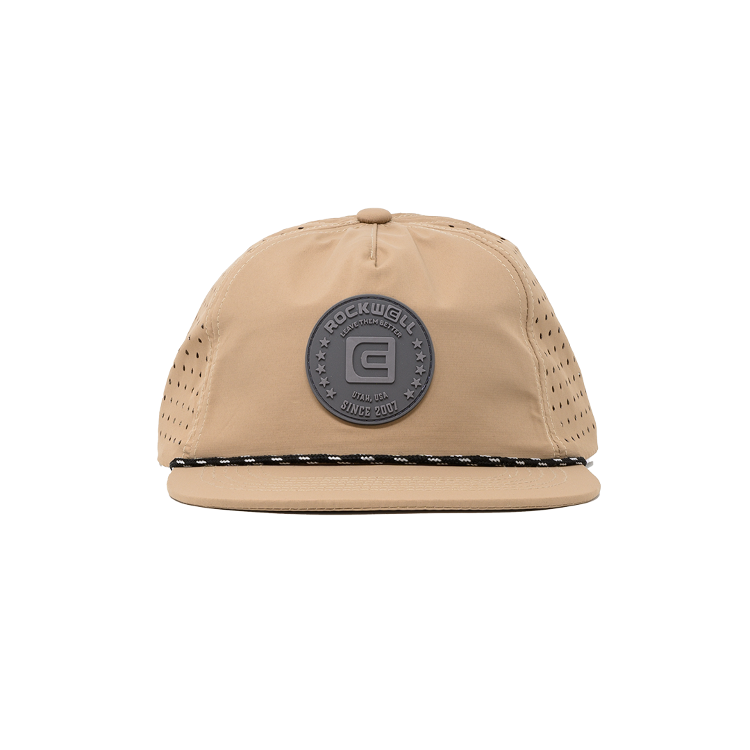 Rockwell Drifter Roped Grey Circle Hat