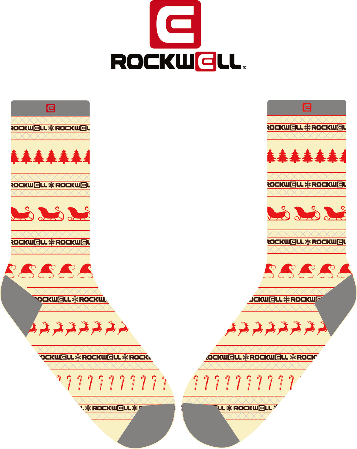 Crew Socks - Ugly Sweater Christmas