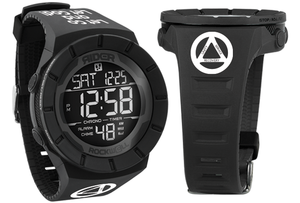 Coliseum Fit™ Forum Watch (White/Black)