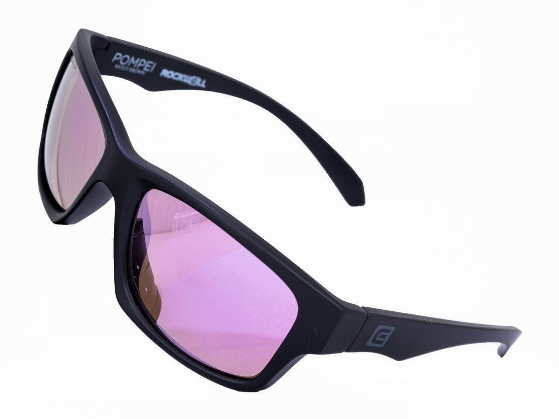 POMPEII FLOATABLE (MATTE BLACK/PURPLE POLARIZED HYDRO)