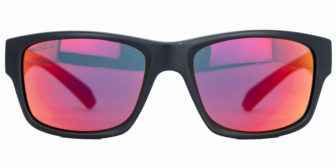 Pompeii floatable (matte black/red polarized hydro)