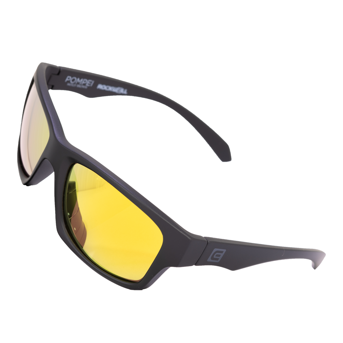 POMPEI FLOATABLE (MATTE BLACK/YELLOW POLARIZED HYDRO)